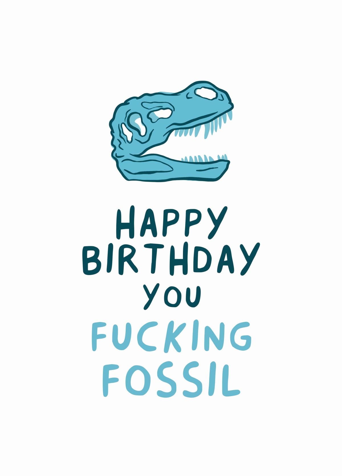 Fucking Fossil Card