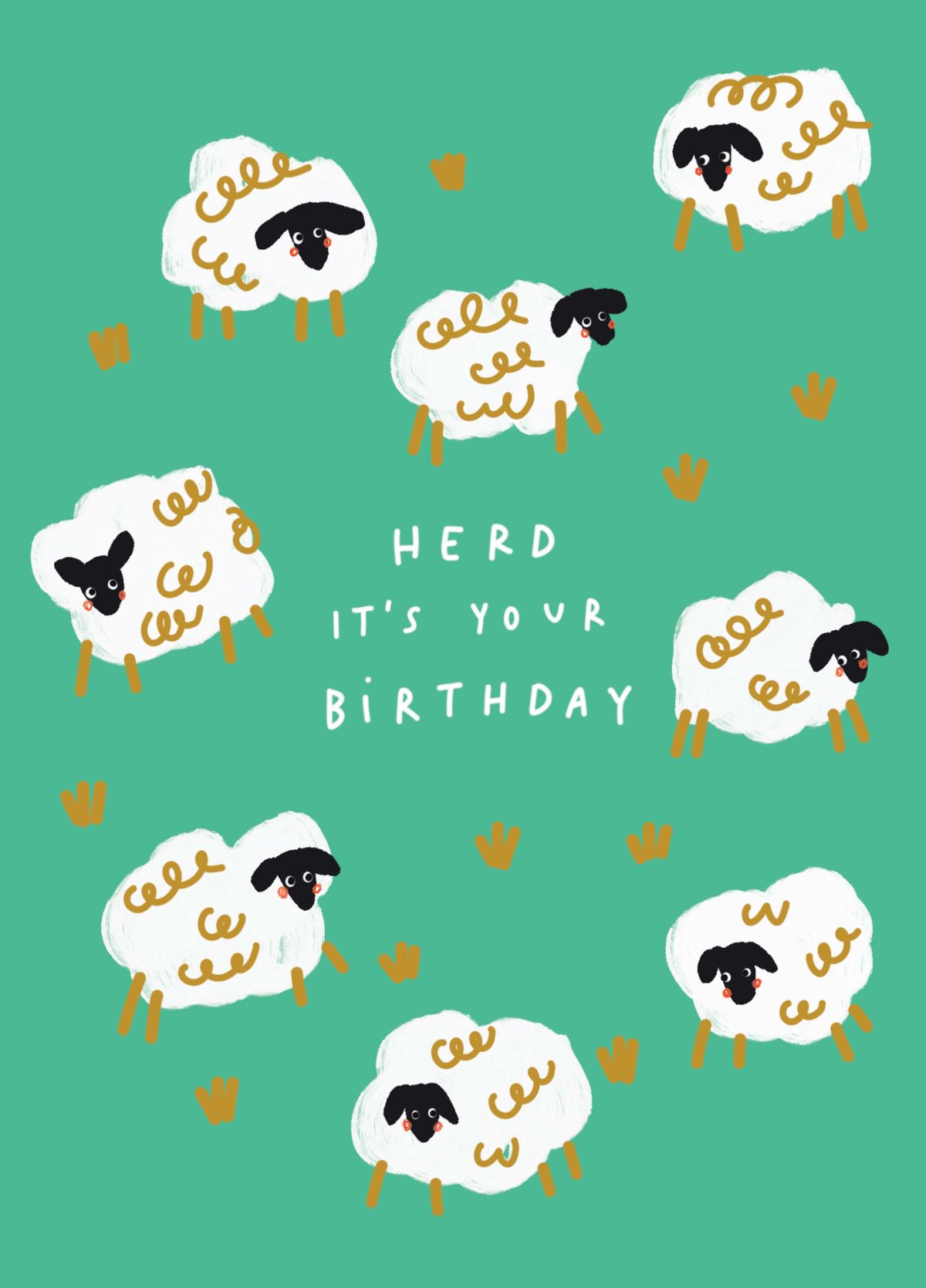 Herd It’s Your Birthday Card
