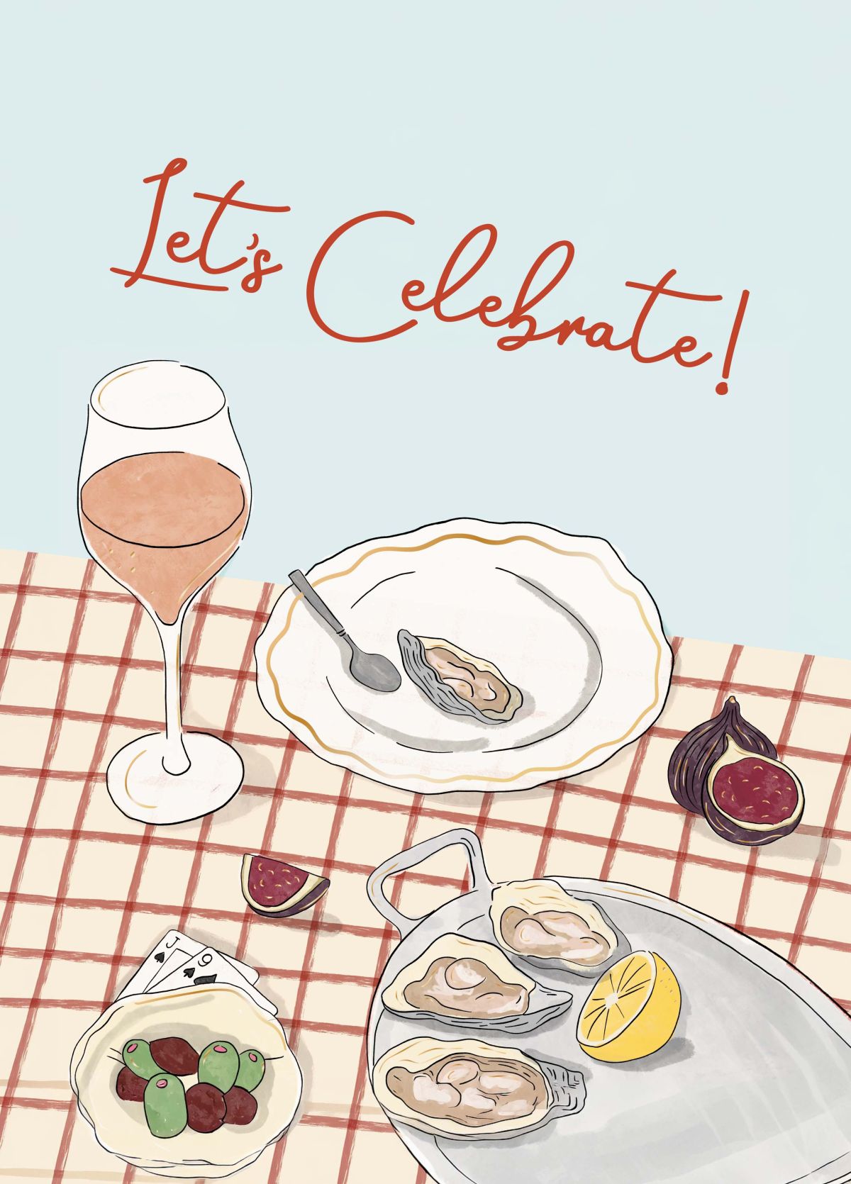 Let’s Celebrate Dinner Card