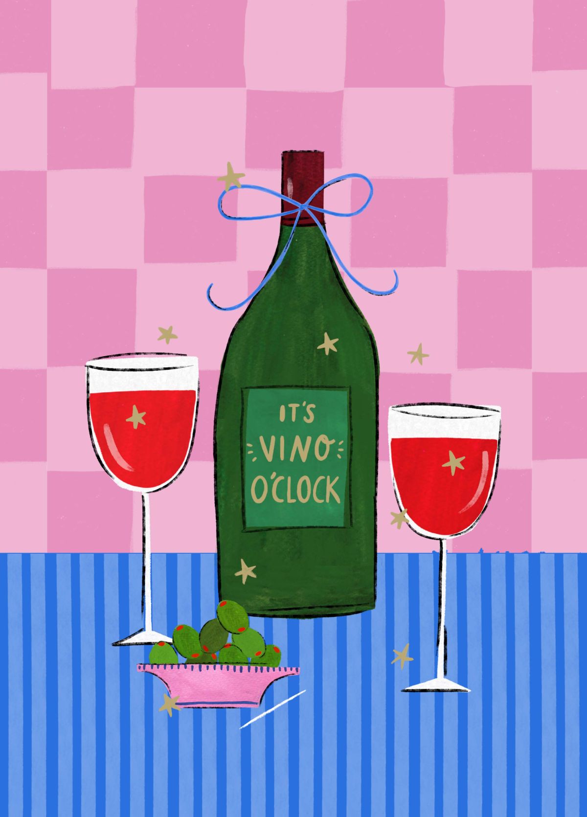 Vino O’Clock Card