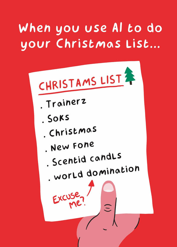 AI Christmas List