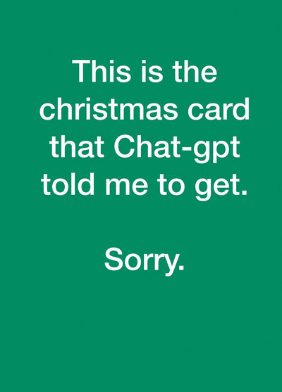 ChatGPT Told Me To Get This Card