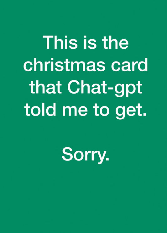 ChatGPT Told Me To Get This Card