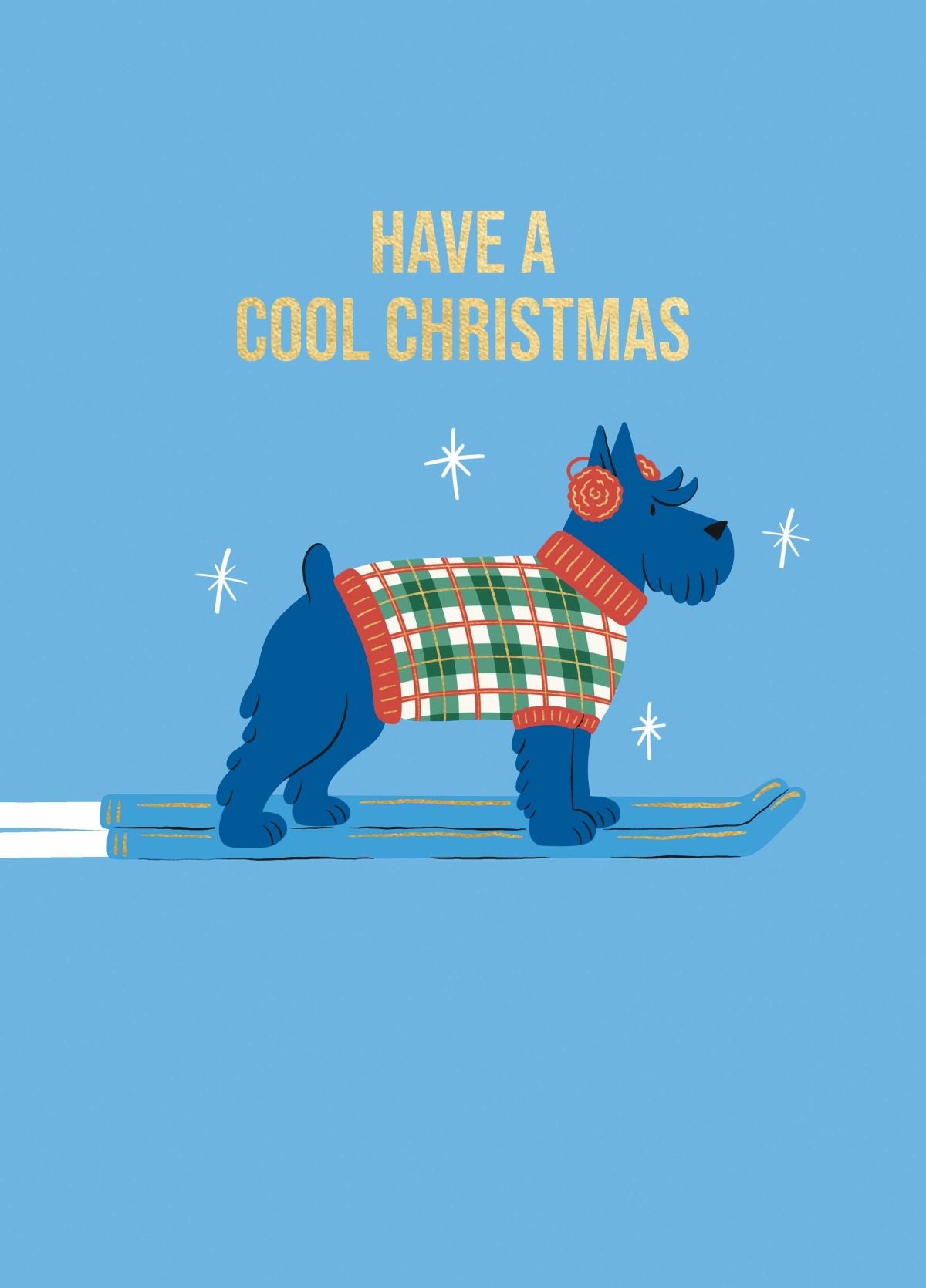 Cool Christmas Schnauzer