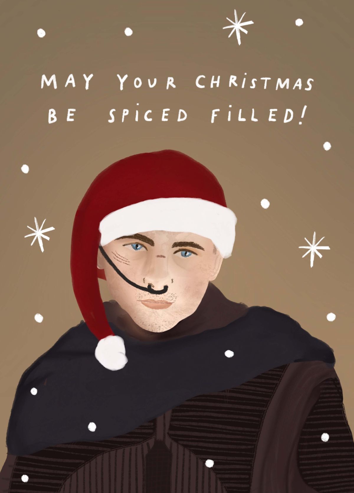 Dune Spice Christmas Card
