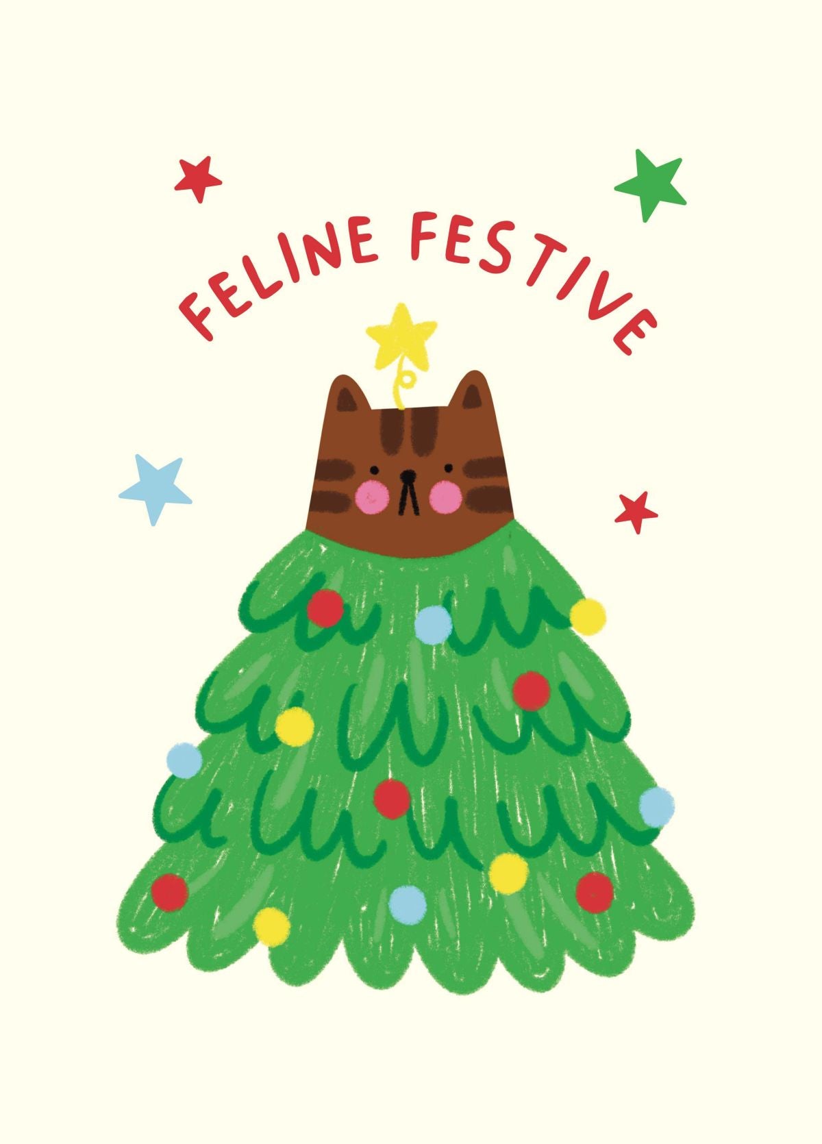 Feline Festive Card