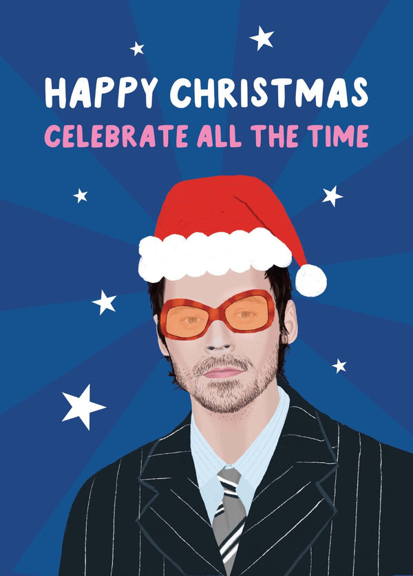 Celebrate All The Time Christmas Card