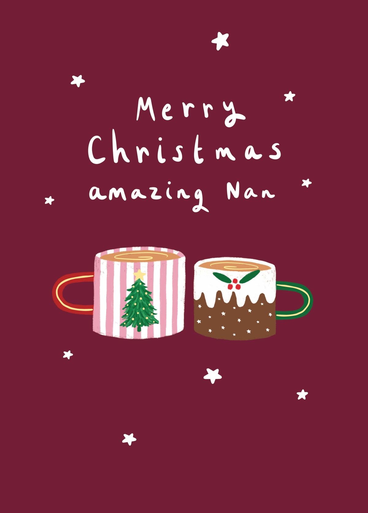 Merry Christmas Amazing Nan Card