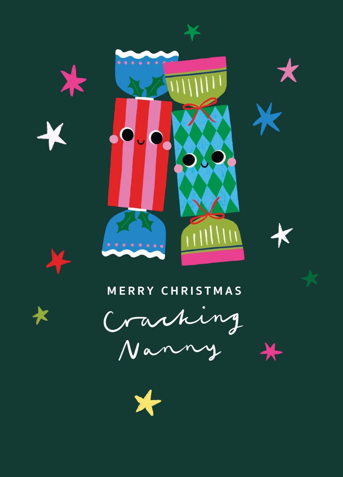 Merry Christmas Cracking Nanny Card