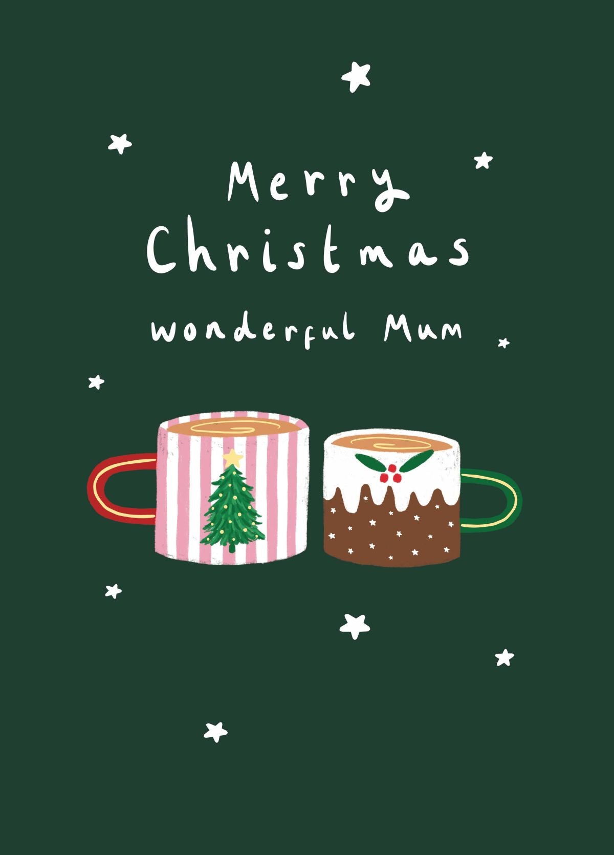 Merry Christmas Wonderful Mum Card