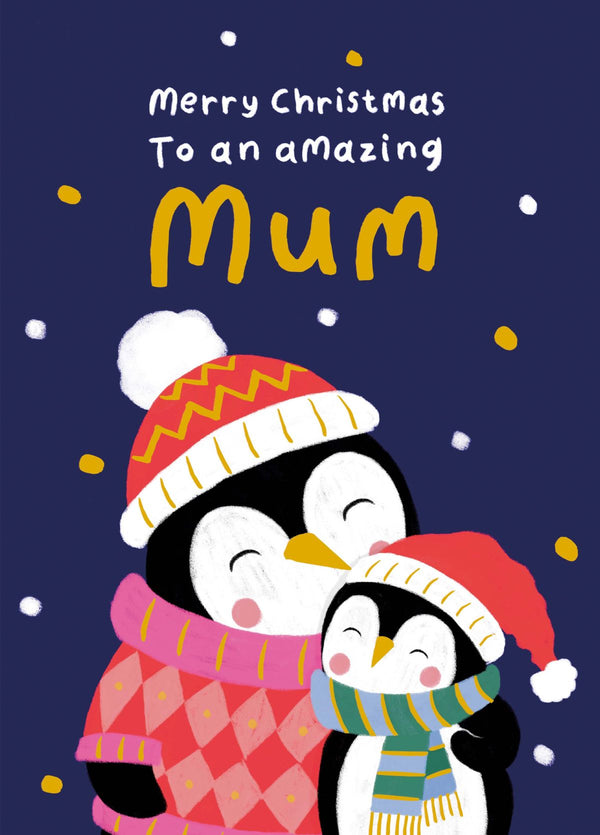Merry Christmas Amazing Mum Card