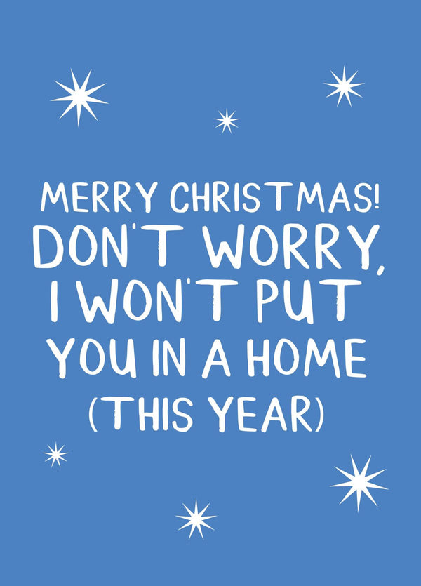 Parents Home Christmas Card