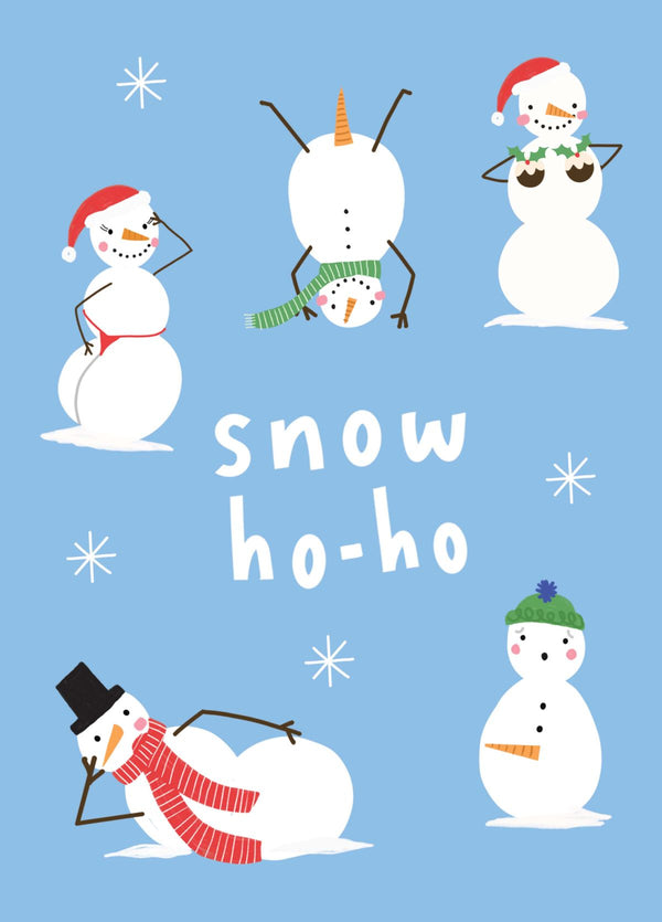 Snow Ho-Ho Card