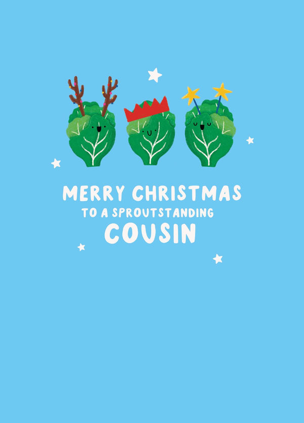Sproutstanding Cousin Card