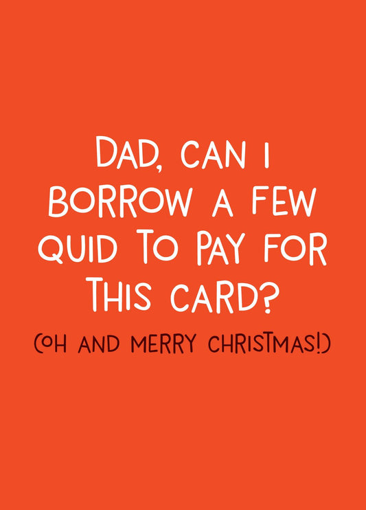 Borrow A Few Quid Card