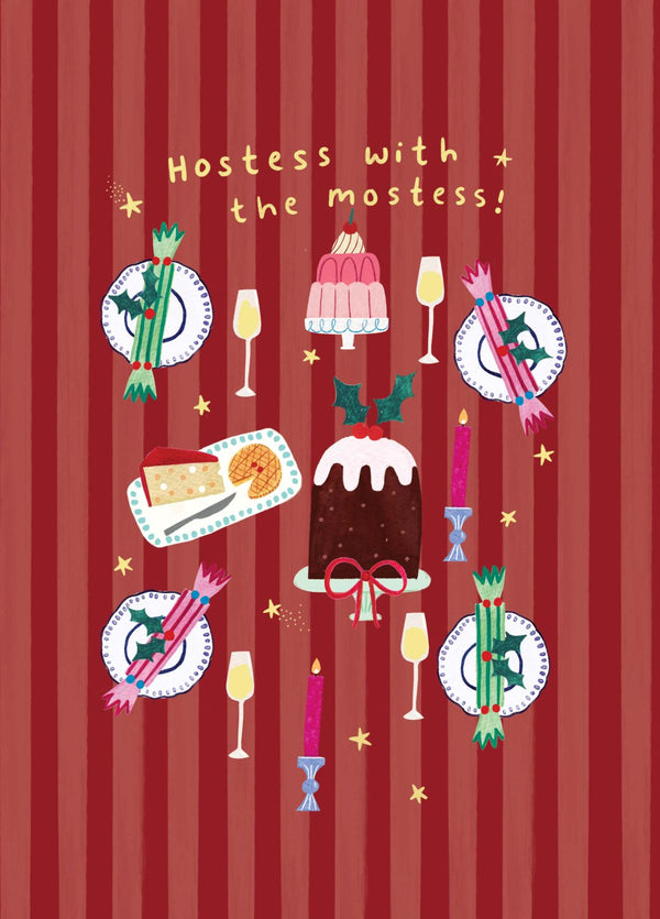 Hostess With The Mostess Card