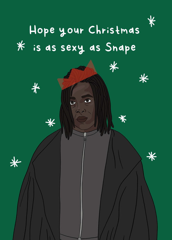 Sexy Snape Christmas Card