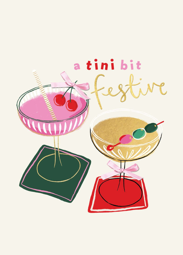 A Tini Bit Festive Card