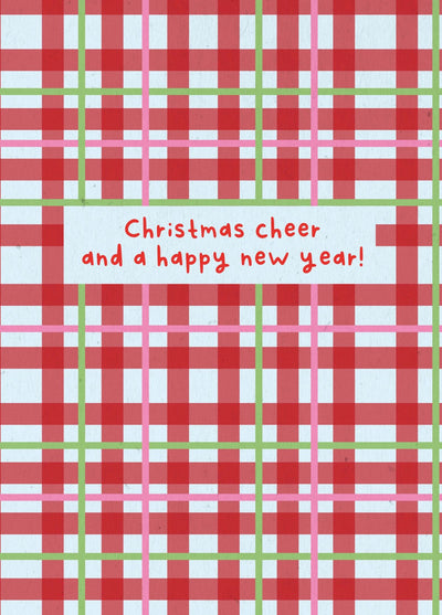 Christmas Cheer Happy New Year Card