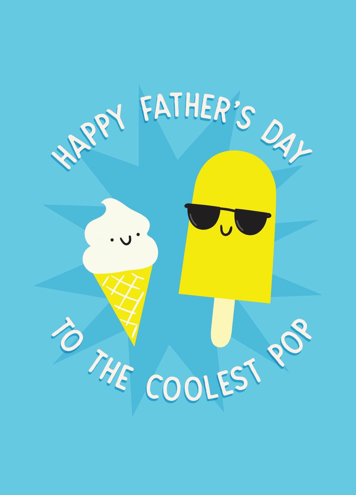 Coolest Pop Father's Day Card