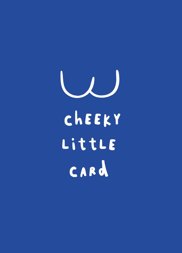 Cheeky Little Father's Day Card