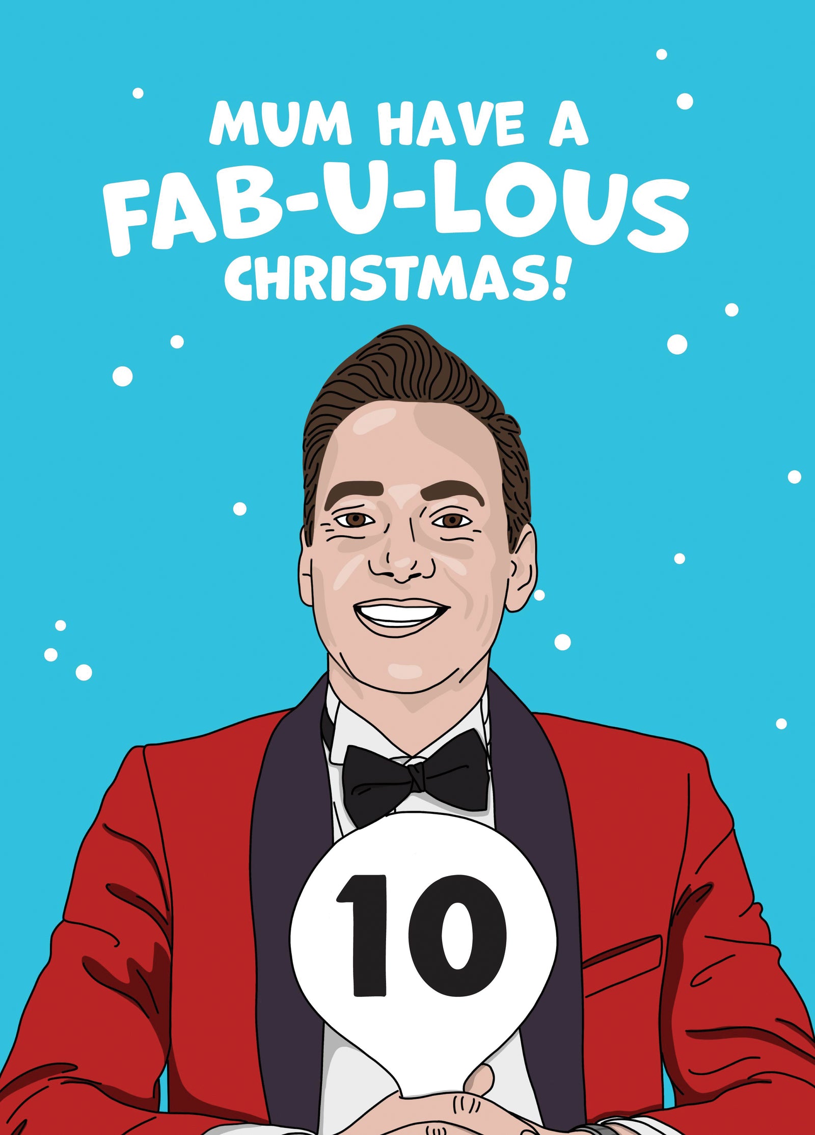 Mum Strictly Fabulous Christmas Card