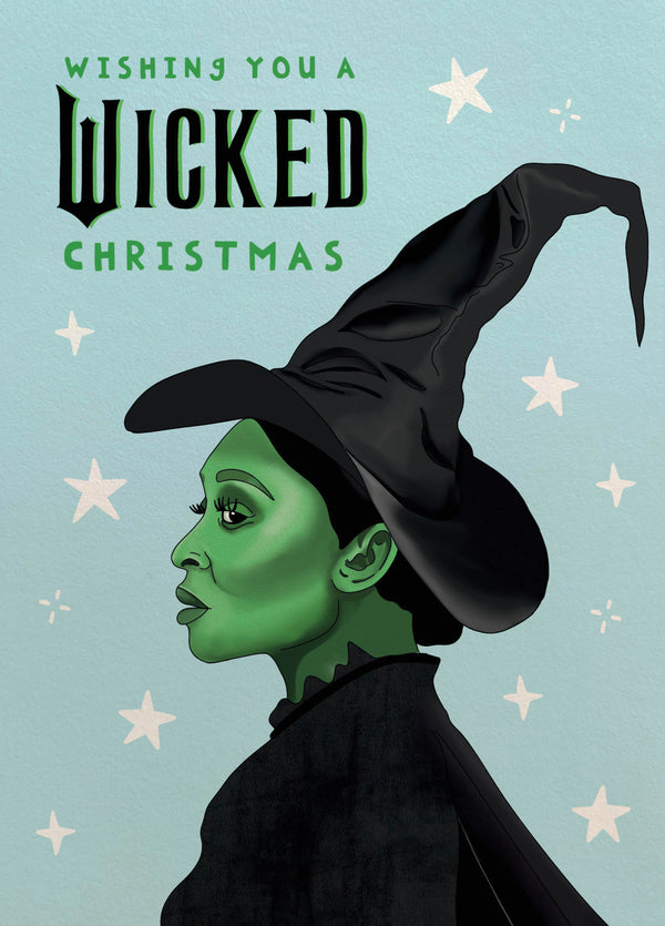 Elphaba Wicked Christmas Card