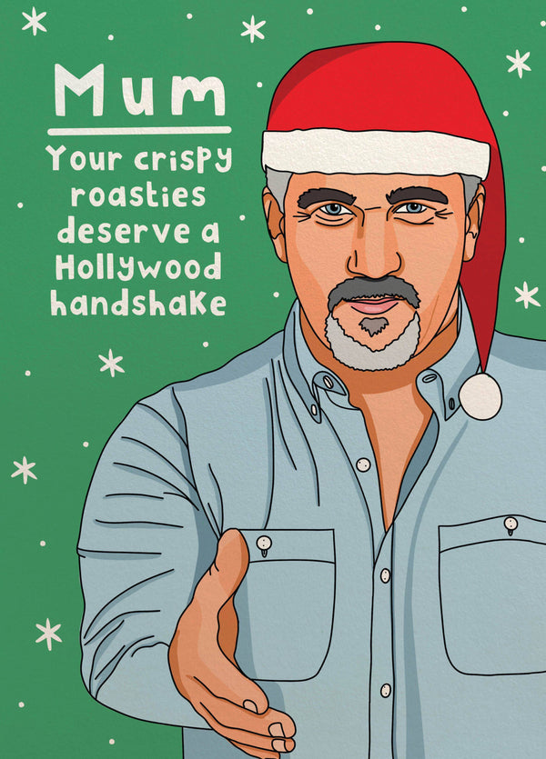 Mum Paul Hollywood Christmas Card