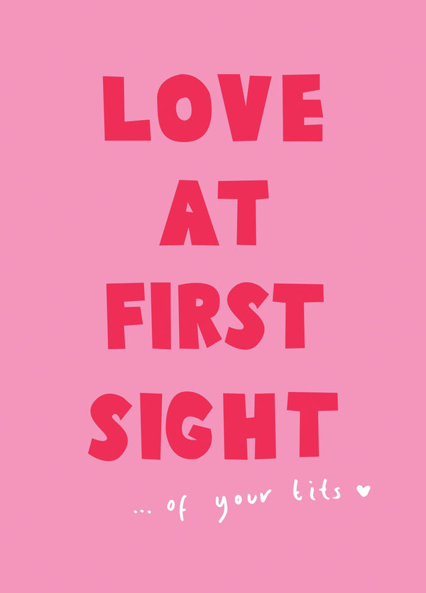 Love At First Sight Type Valentine's Card