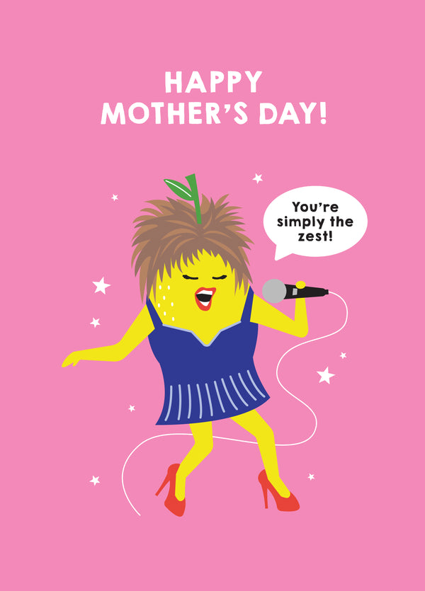 Simply The Zest Mother's Day Card