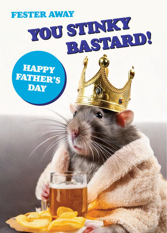 Fester Away Father's Day Card