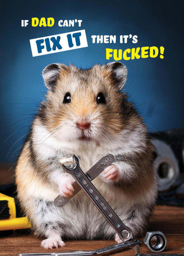 If Dad Can't Fix It Father's Day Card