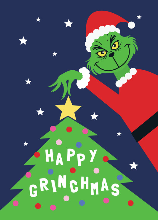 Happy Grinchmas Christmas Card