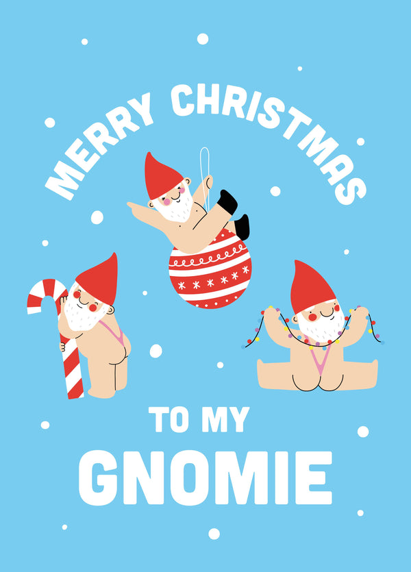 Gnomies Christmas Card