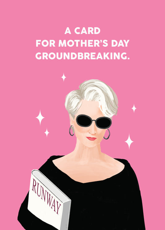 Miranda Groundbreaking Mother's Day Card