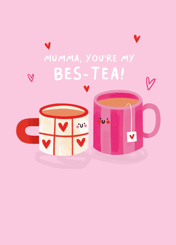 Mumma Bes-Tea Mother's Day Card