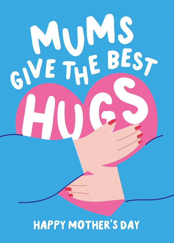 Best Hugs Mother's Day Card