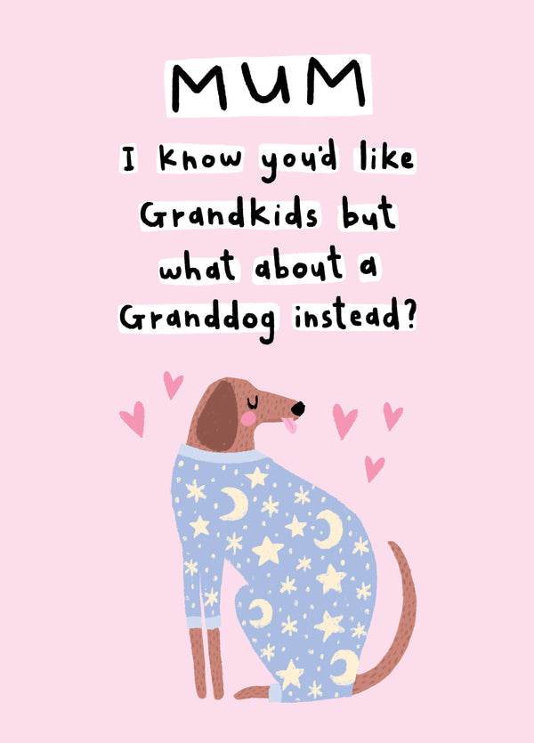 Granddog Mother's Day Card