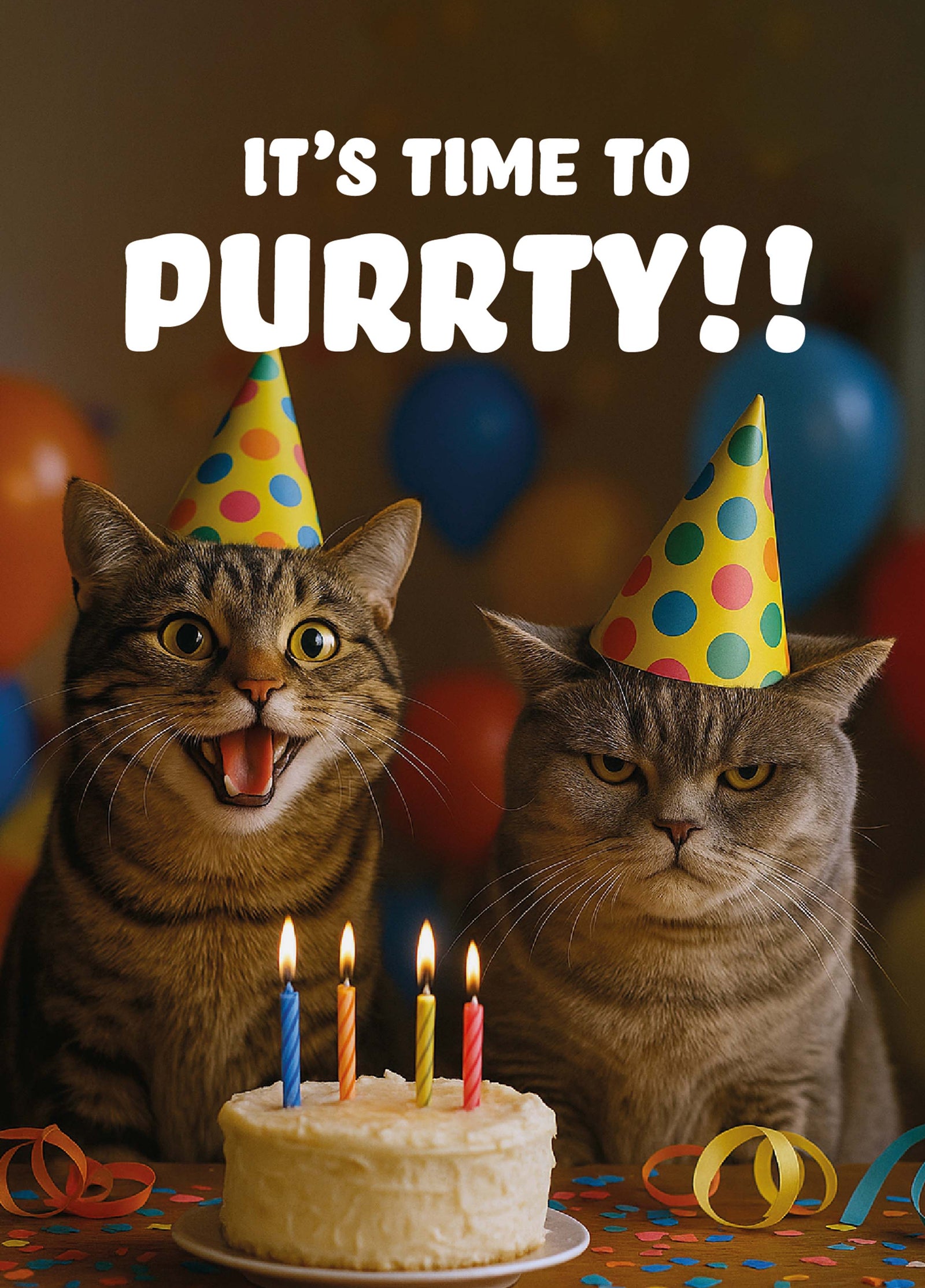 Time To Purrrty