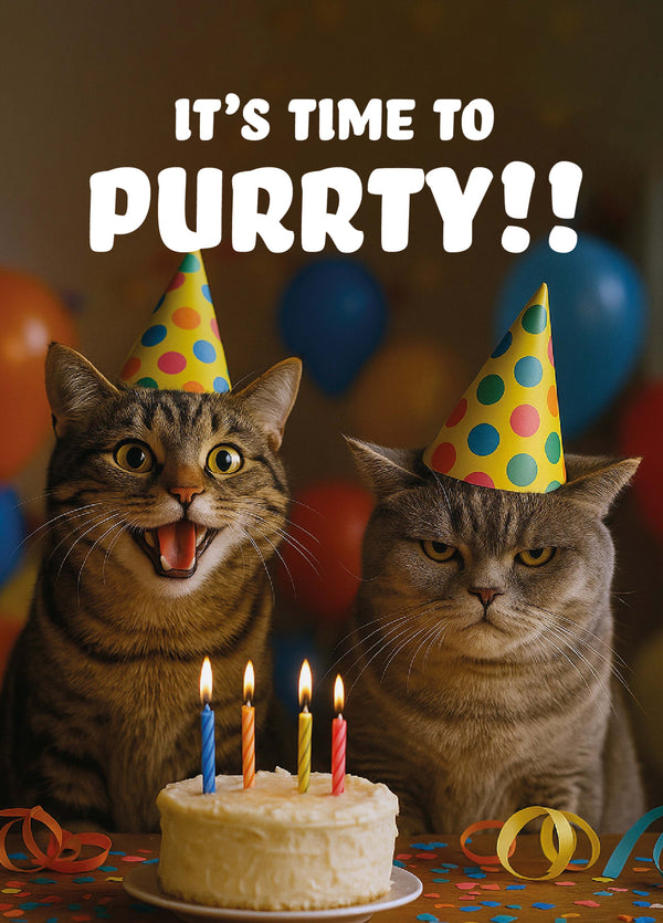 Time To Purrrty