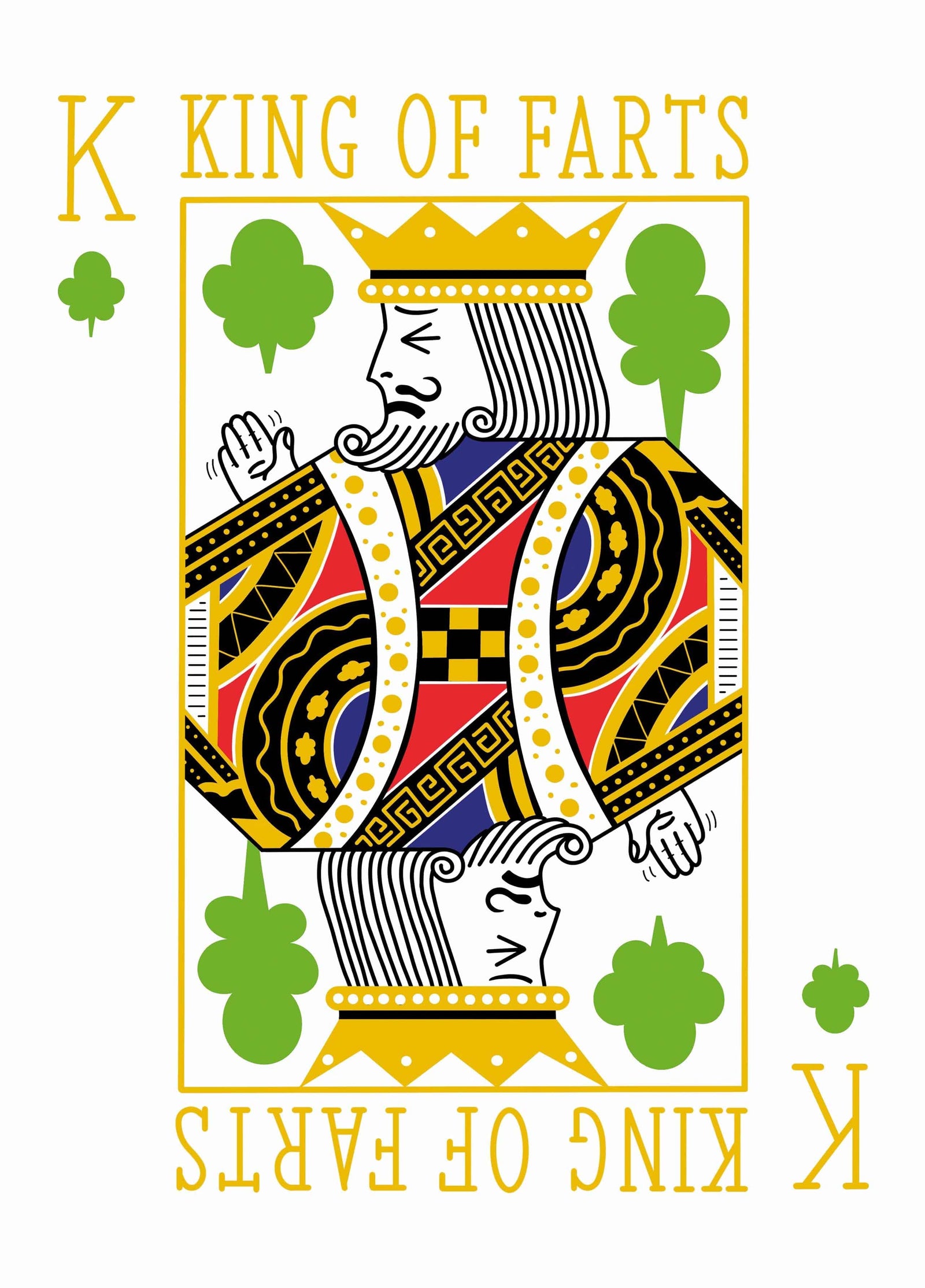 King Of Farts Card