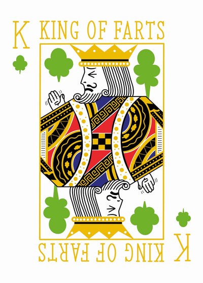 King Of Farts Card