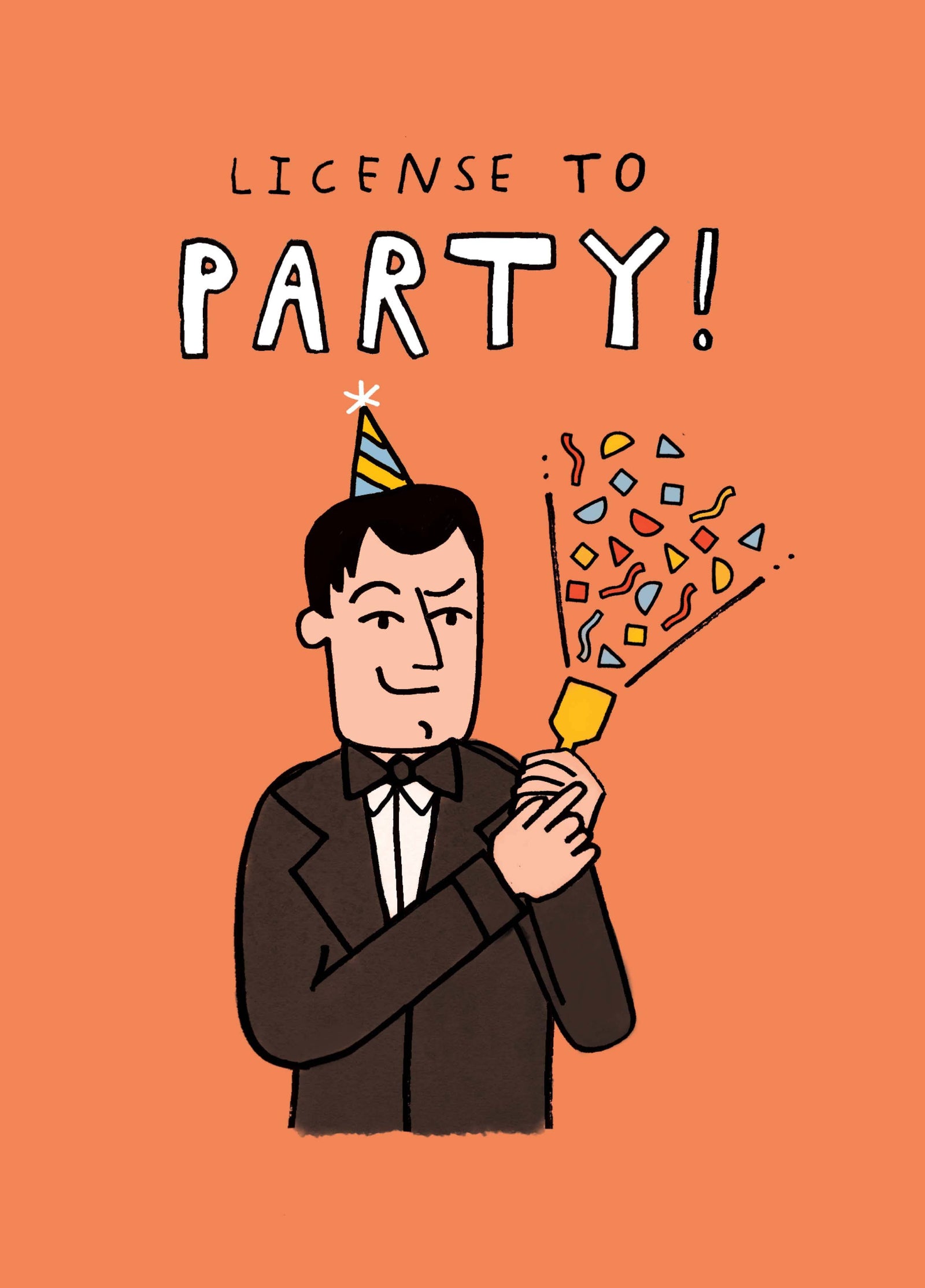 License To Party Card