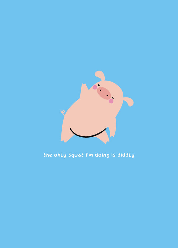 Diddlysquat Card