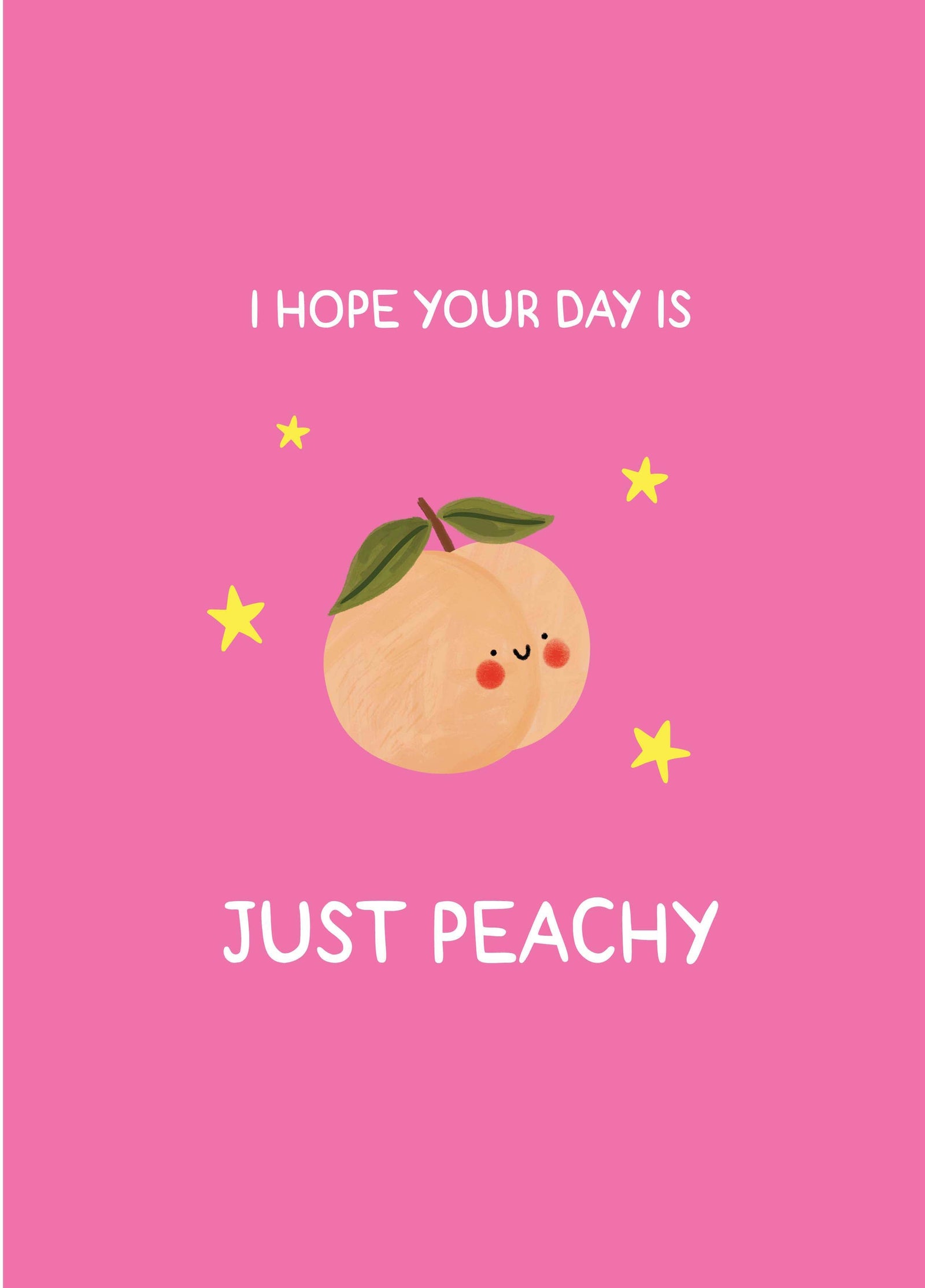 Just Peachy Card