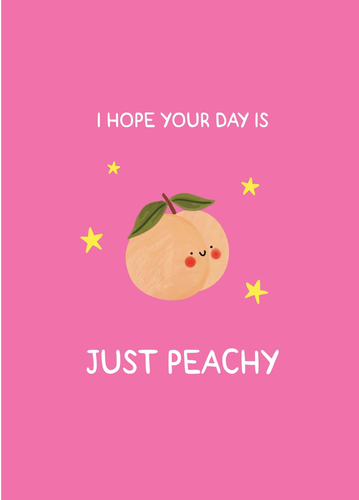 Just Peachy Card
