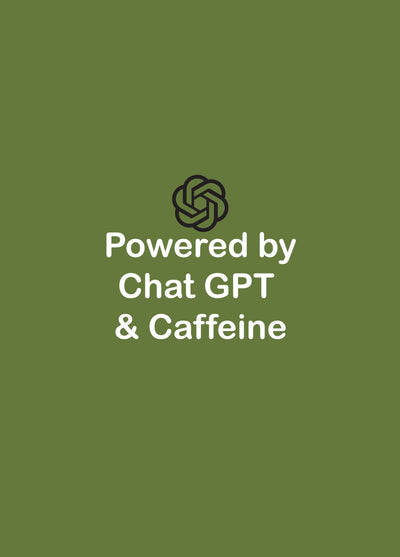 Powered By Chat GPT Card