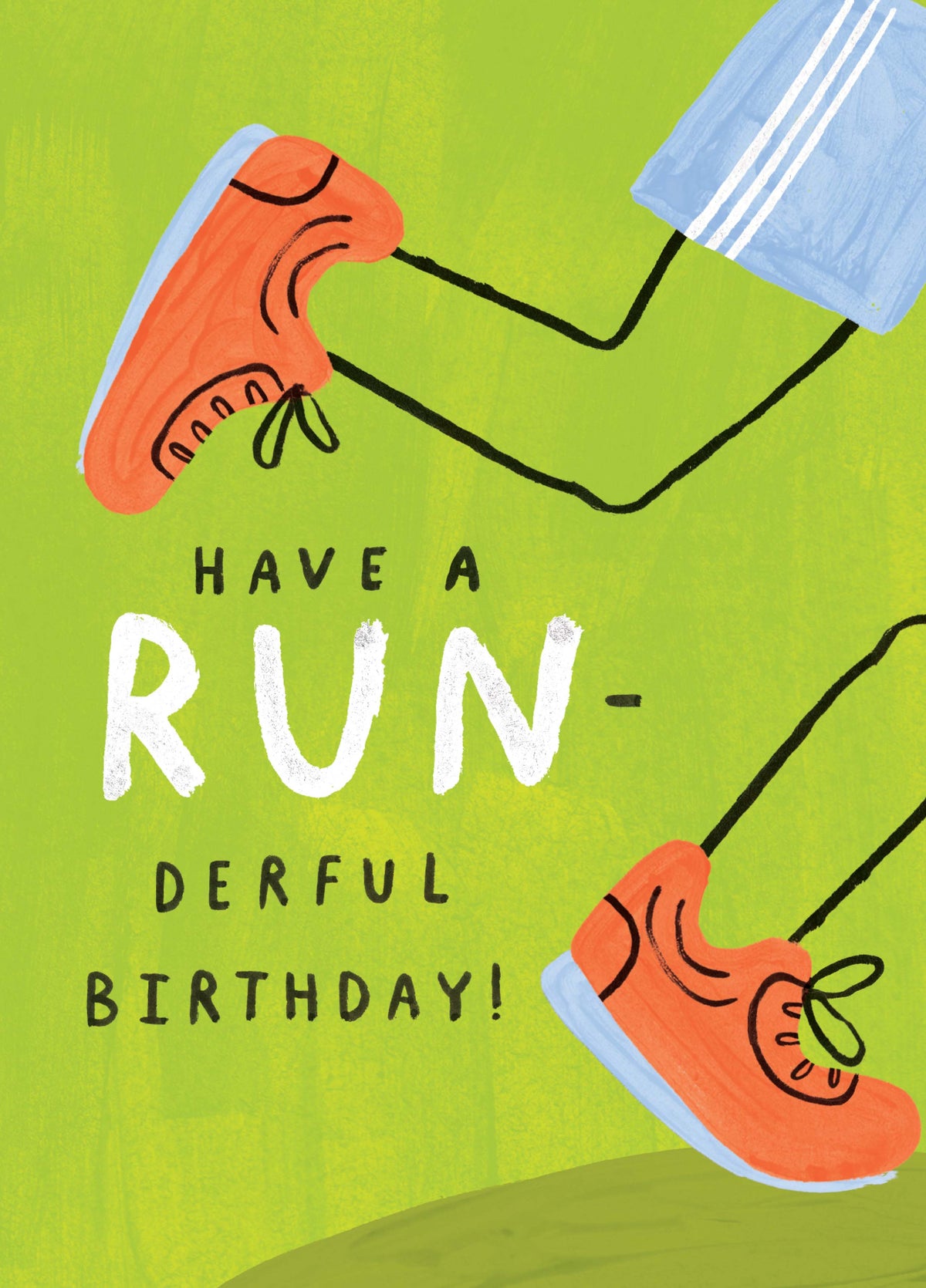 Run-derful Birthday Card
