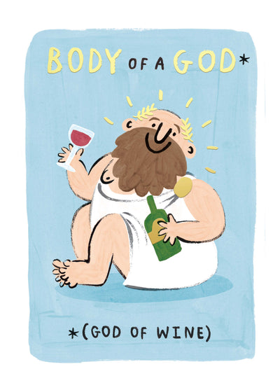 Body Of A God Card