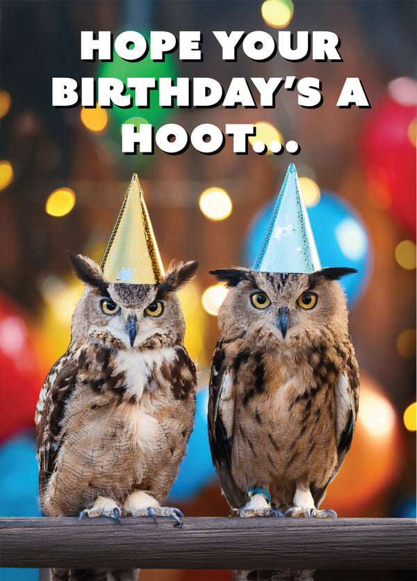 Hope Your Birthday's A Hoot Card